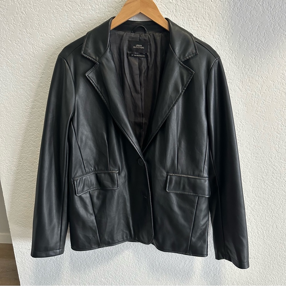 Urban Outfitters Blazer Leather Jacket - Small